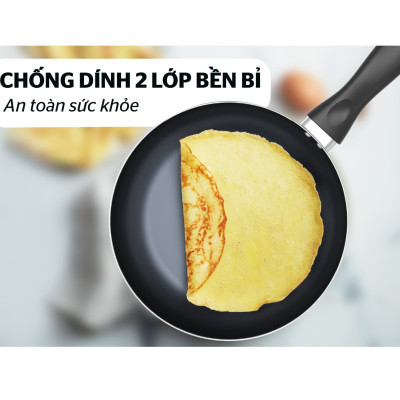 CHẢO TRƠN CHỐNG DÍNH SUNHOUSE SAVING SV22 - Hàng Chính Hãng