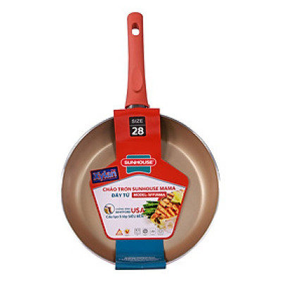 Chảo Trơn Sunhouse Mama Đáy Từ SFP28MA