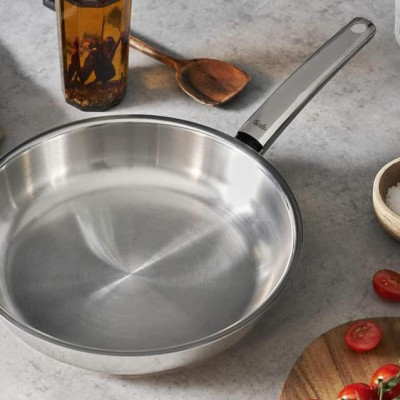 Chảo Inox Fissler Steelux Pro 24cm Hàng chính hãng