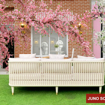 Sofa băng Bắc Âu Juno Sofa dài 2m tặng đủ gối
