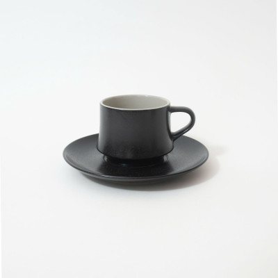 Ly đĩa sứ ORIGAMI Flare Coffee Cup Saucer 200ml