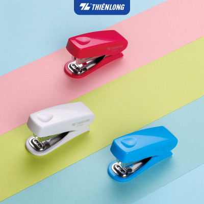 Bấm kim mini số 10 - Mini Stapler Thiên Long - Bấm nhẹ hơn - Màu ngẫu nhiên