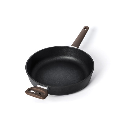 Chảo Chống Dính Siêu Bền Nhập Khẩu Elmich EL-8124 Size 24-28cm, Hàng Chính Hãng,Dùng Mọi Bếp-JoyMall