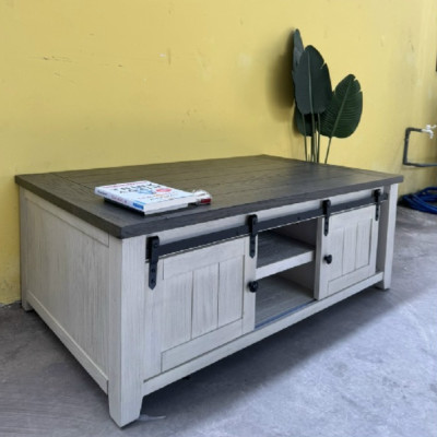 Bàn trà sofa 2 cửa lùa sang trọng Juno Sofa KT Ngang 127 x Sâu 76 x Cao 48cm 