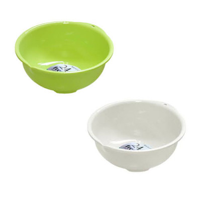 Bộ 2 sản phẩm gồm 01 chậu & 01 rổ nhựa cao cấp dạng tròn Sanada Seiki 3.6L có tay cầm - Hàng nội địa Nhật Bản.