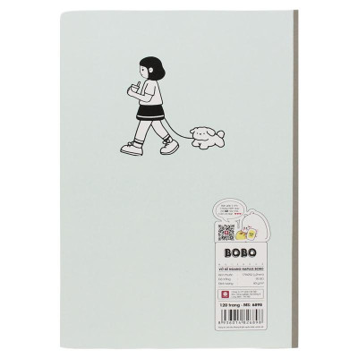 Tập Học Sinh Haplus Bobo - Kẻ Ngang - 80 Trang 120gsm - Hải Tiến 6898 (Mẫu Bìa Giao Ngẫu Nhiên)