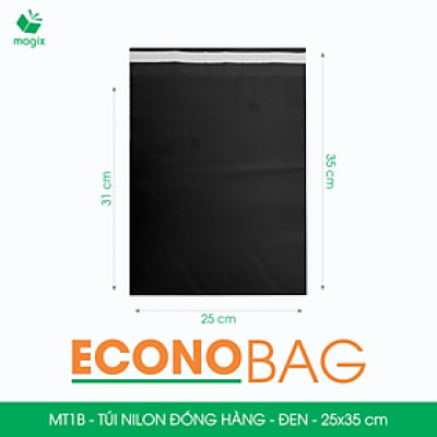 MT1 - 25x35 cm - Túi nilon gói hàng - 300 túi niêm phong đóng hàng