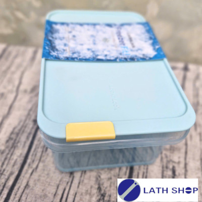 Hộp Bảo Quản Thực Phẩm, Trữ Đông LocknLock HFL104D18 Kèm Khay Đá 18 Viên Sản Xuất Hàn Quốc -1.65L