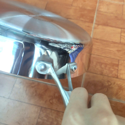 Chảo Inox 316 đúc liền khối 3 lớp Kalpen Luxus, bảo hành 5 năm