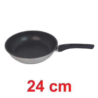 Bộ nồi chảo xửng hấp 3 Đáy Inox 430 cao cấp Fivestar Standard 6 món bếp từ nắp kính , tặng 1 vá canh