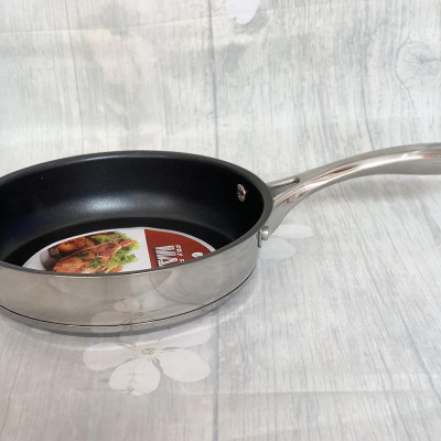 CHẢO INOX CHỐNG DÍNH ELMICH 3 ĐÁY MAX A 16CM