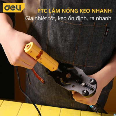 Súng Bắn Keo Deli 40W Chất Lượng Cao - Kích Thước Nhỏ Gọn, Công Suất Lớn, Nhỏ Gọn, Dễ Dàng Sử Dụng - DL2540 .