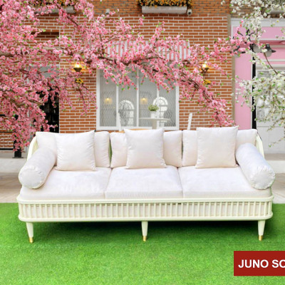 Sofa băng Bắc Âu Juno Sofa dài 2m tặng đủ gối