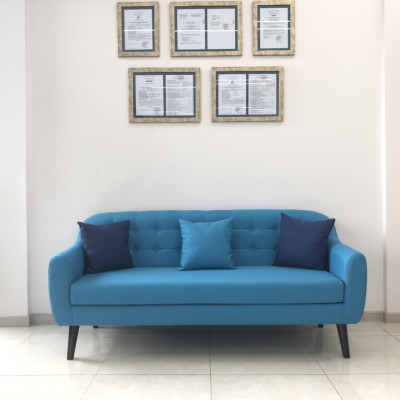 Sofa hiện đại cho chung cư 2021 Juno Sofa (xanh)