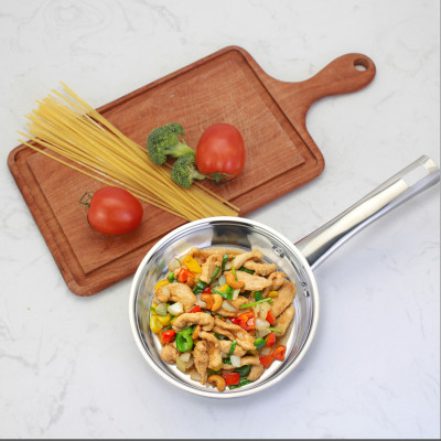 Chảo Inox 3 Lớp Liền Khối Không Chống Dính Kalpen Kazler 16cm - Hàng chính hãng