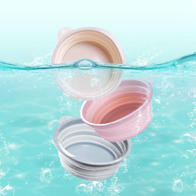 Thau, Chậu Nhựa Gấp Gọn Đa Năng ( màu ngẫu nhiên)