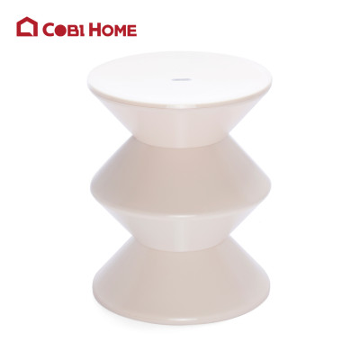 Bàn cà phê nhựa zigzag - phong cách hiện đại, độc đáo - Hàng nhập khẩu chính hãng Cobihome