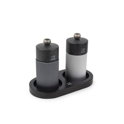 Khay Đế Cối Xay Tiêu Muối Peugeot Linea 44541 17cm Màu Đen Nhám