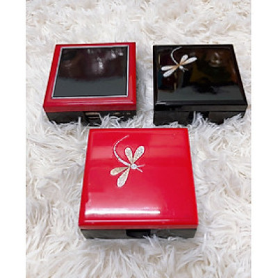 Lót ly sơn mài hàng cao cấp cẩn trứng, ốc đa dạng mẫu mã màu sắc