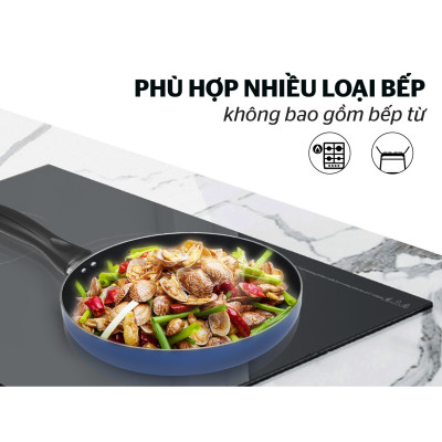 CHẢO TRƠN CHỐNG DÍNH SUNHOUSE SAVING SV30 - Hàng Chính Hãng