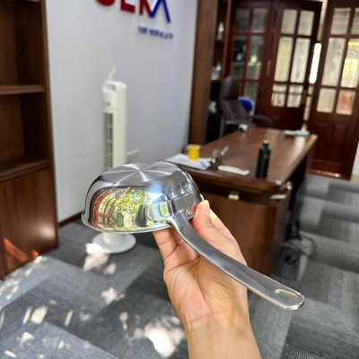 Chảo SEKA 12cm chảo mini chất liệu inox 304 đúc nguyên khối đáy liền 3 lớp nấu cho bé