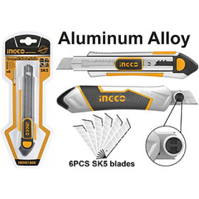 DAO RỌC GIẤY INGCO HKNS1808 - HÀNG CHÍNH HÃNG