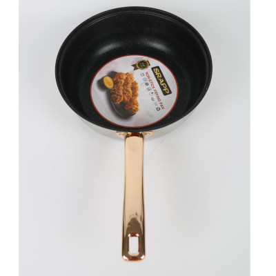 Chảo Chống Dính Inox 5 Đáy SRAPP SH-30 Size 26 - Hàng Chính Hãng