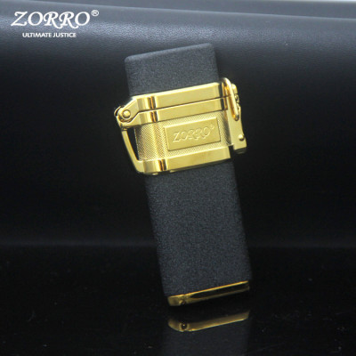 Vỏ Hột Quẹt Bật Lửa Xăng Zorro Z635 Thiết Kế Đẹp Độc Lạ - Dùng Xăng Bấc Đá Cao Cấp