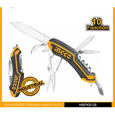 BỘ DỤNG CỤ ĐA NĂNG 10 TRONG 1 INGCO HMFK8108 - HÀNG CHÍNH HÃNG
