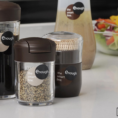 Combo 02 hũ rắc gia vị dùng cho quán ăn, nhà hàng hàng nội địa Nhật Bản (Made in Japan)