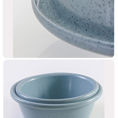 Thau Chậu Nhựa Cao Cấp Kháng Khuẩn Nhiều Kích Cỡ & Màu Sắc Nakaya Lameru Hàng Nội Địa Nhật