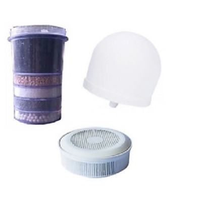 Combo 3 món nấm, lõi, đá thay thế cho bình lọc nước