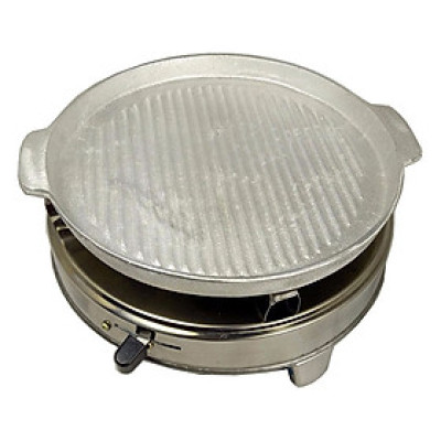 COMBO Bếp Cồn Và Chảo Gang Nướng