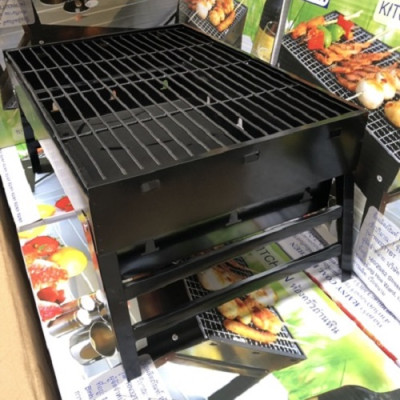 Bếp nướng than hoa vuông Rainy- Hàng chính hãng