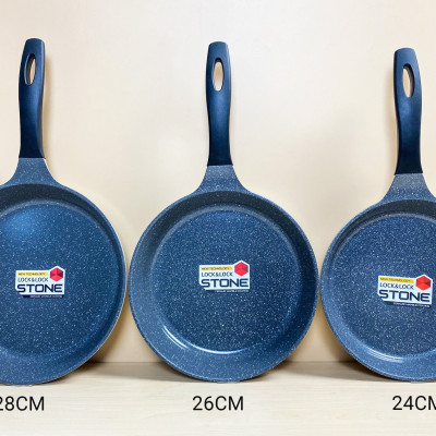 Chảo Đá Stone 7 Lớp Cao Cấp 30cm LCA6303D (cam kết hàng chính hãng)