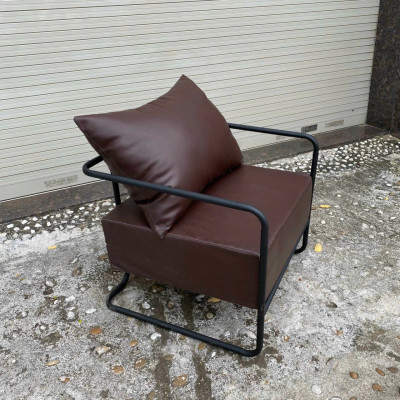 Ghế Sofa Đơn Kiến Trúc X Tundo Nệm và Khung Kim Loại 64x64 cao 57cm
