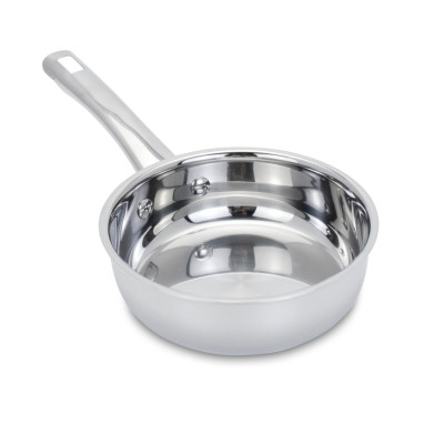 Chảo Inox 3 Lớp Liền Khối Không Chống Dính Kalpen Kazler 16cm - Hàng chính hãng