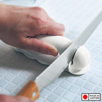 Dụng cụ mài sắc dao kéo cầm tay Kai Jirushi - Hàng Nội Địa Nhật Bản