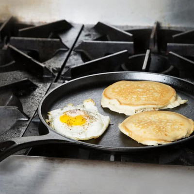 Chảo Gang Đáy Hình Nai Lodge (41x27x2cm)