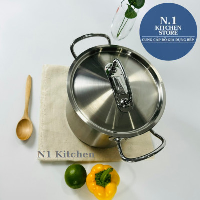 Nồi inox cao cấp Korkmaz Proline 5 lít thân cao - A1165 - Hàng Chính Hãng