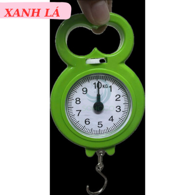 Cân Treo Mini Đa Năng 10kg Cân Lò Xo Mini Dạng Móc- Cân Treo Tay Tiện Lợi Du Lịch- Cân Mini Móc Treo Cầm Tay- Cân Treo Nhựa Siêu Nhẹ 10kg