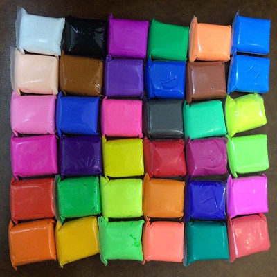 Đất Sét Tự Khô, Đất Nặn 36 Màu, Siêu Nhẹ, Chất Liệu An Toàn, Tặng Kèm Bộ Dụng Cụ