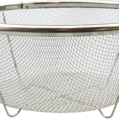 Set 3 Rổ Inox Không Gỉ Pearl Life (15/19/25cm) Cao Cấp Bền Đẹp Theo Thời Gian