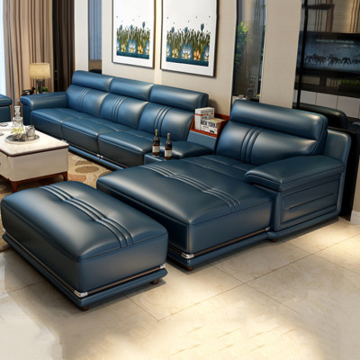 Sofa da góc L cao cấp Tundo HDCT-05