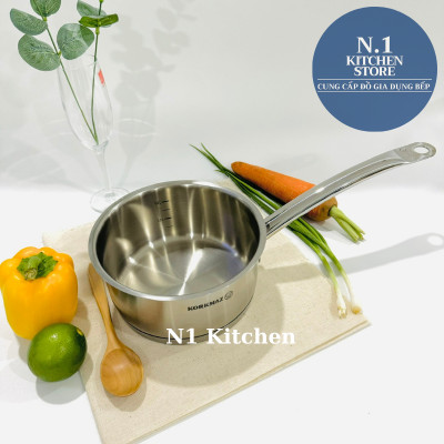 Quánh inox cao cấp Korkmaz Proline 1.5 lít không nắp - A1156 - Hàng chính hãng