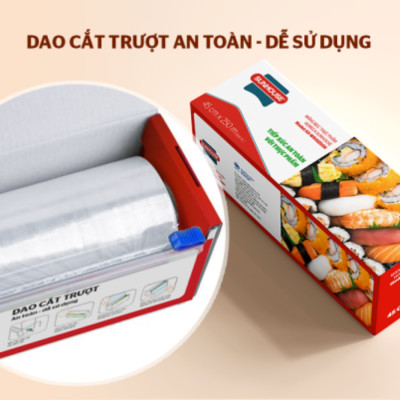 Màng bọc thực phẩm gia đình Sunhouse KS-WR3050 - 30cmx50m (size S)