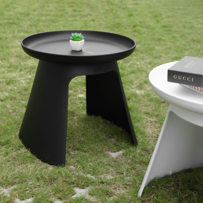 Bàn nhựa đúc Noruma 2 màu đen trắng . Nhập khẩu chính hãng Cobi Home