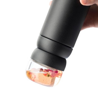 Bình Pha Trà Giữ Nhiệt Fuji Leaf 450 ml - Inochi HNK.BTFH.3585 (Mẫu Màu Giao Ngẫu Nhiên)