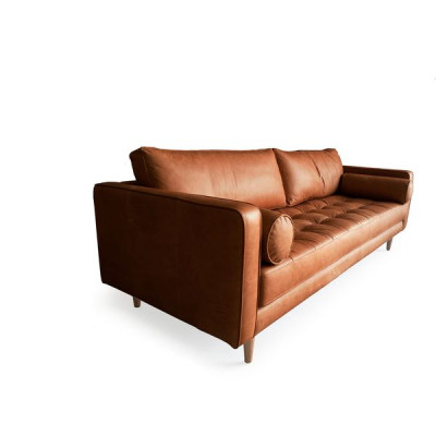 Sofa băng phòng khách Mater Tundo bọc da cao cấp