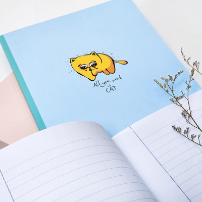 Tập Sinh Viên Cute Animal - Miền Nam - Kẻ Ngang Có Chấm - 200 Trang 80gsm - Fahasa 01